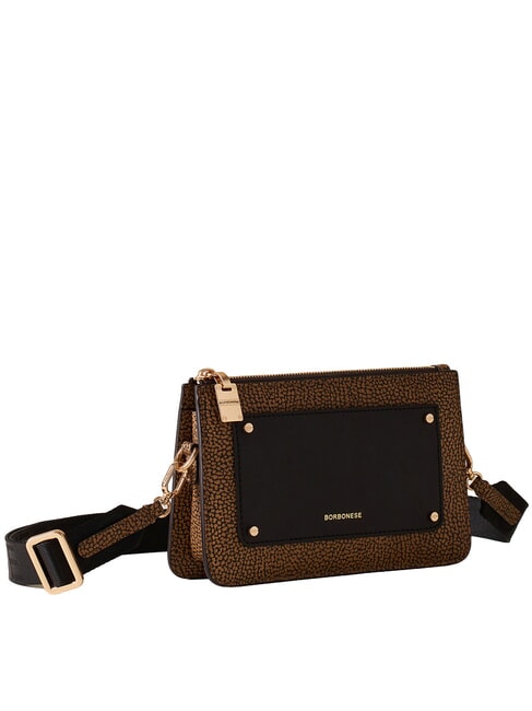 GRAFFITI Mini bolso de hombro op natural / negro - Bolsos Mujer