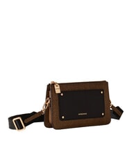 BORBONESE GRAFFITI Mini bolso de hombro op natural / negro - Bolsos Mujer - 2