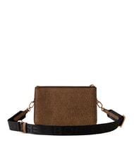 BORBONESE GRAFFITI Mini bolso de hombro op natural / negro - Bolsos Mujer - 3