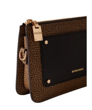 BORBONESE GRAFFITI Mini bolso de hombro op natural / negro - Bolsos Mujer - 4