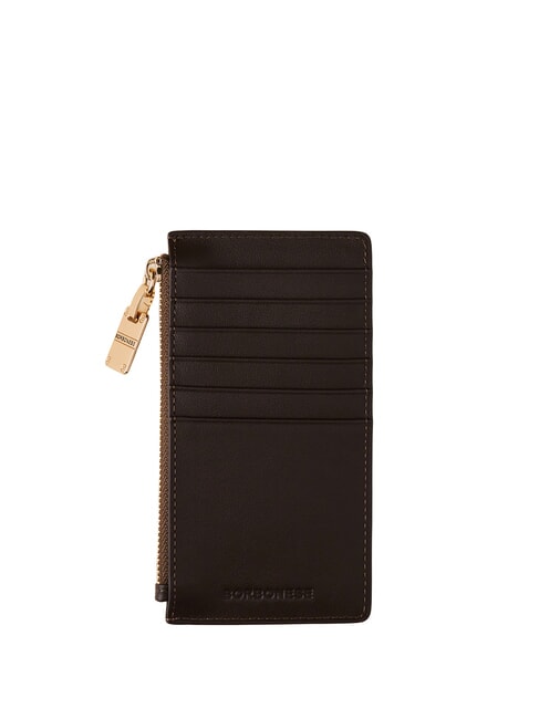 VITE ANIMALIER Bolsa de cuero marr&oacute;n/&eacute;bano - Carteras de mano & Neceser