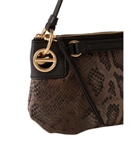 BORBONESE LONDON Bolso de hombro, piel marr&oacute;n/&eacute;bano - Bolsos Mujer - 4