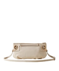 BORBONESE LONDON Bolso de hombro, piel algod&oacute;n blanco - Bolsos Mujer - 3
