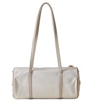 BORBONESE VIS-A-VIS Bolso de hombro algod&oacute;n blanco - Bolsos Mujer - 3