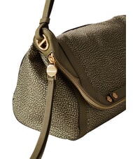BORBONESE FRAME Bolso de hombro aceituna - Bolsos Mujer - 4