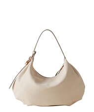 BORBONESE PRIVE Bolso de hombro, piel algod&oacute;n blanco - Bolsos Mujer - 2