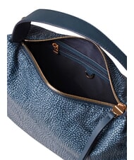 BORBONESE PRIVE Bolso de hombro tipo hobo lapisl&aacute;zuli azul - Bolsos Mujer - 5