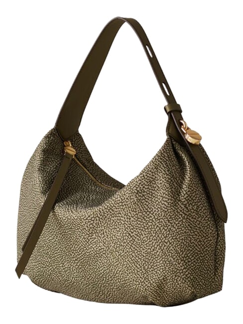 PRIVE Bolso de hombro tipo hobo aceituna - Bolsos Mujer