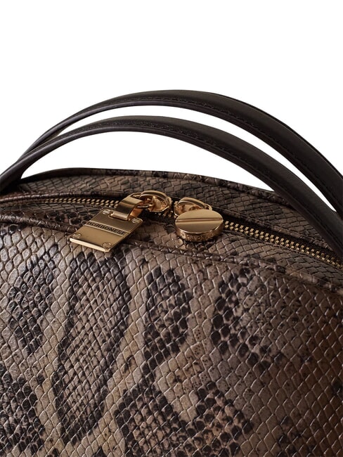 SEXY Bolso de mano, con bandolera, en piel. marr&oacute;n/&eacute;bano - Bolsos Mujer