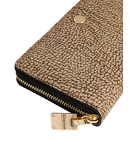 BORBONESE CAMOSCIO OP Cartera con cremallera op / natu - Carteras Mujer - 3
