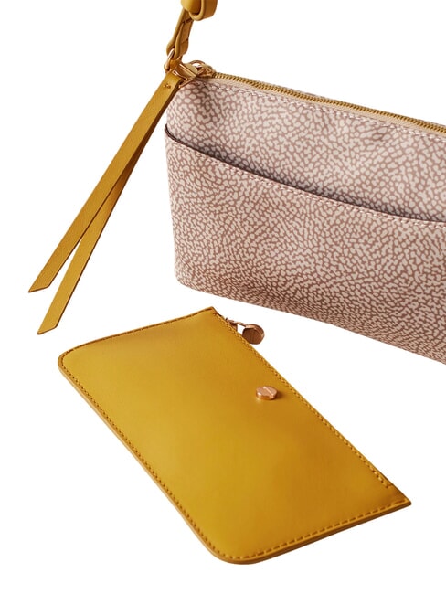 CLASSICA Bolso de hombro arena/azafr&aacute;n - Bolsos Mujer