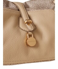 BORBONESE POCHE Bolso de hombro arena - Bolsos Mujer - 5