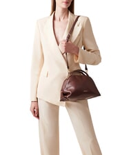 BORBONESE SEXY  Bolso de piel con bandolera brule - Bolsos Mujer - 2