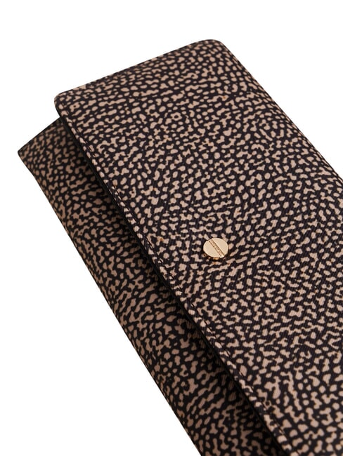 CLASSICA Cartera grande con solapa OP / NATURAL / NEGRO - Carteras Mujer