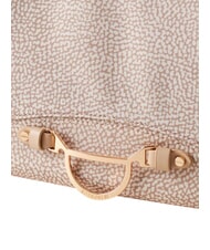 BORBONESE CAPRI NYLON OP L Bolso de hombro arena - Bolsos Mujer - 5
