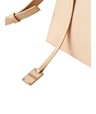 BORBONESE LIVRE Mini bolso de hombro color natural/cachemira opaca - Bolsos Mujer - 4