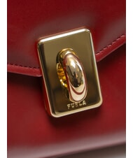 FURLA MERIDIANA  Bolso de cuero rub&iacute; - Bolsos Mujer - 3