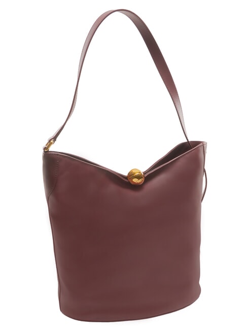 CAMPIONARIO - SFERA Bolso bandolera de piel Ribes / rojo - Bolsos Mujer