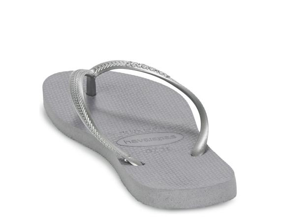 Chanclas SLIM acero / gris - Zapatos Mujer