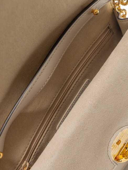 SFERA Mini bolso de piel vainilla - Bolsos Mujer