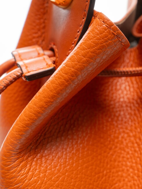 CAMPIONARIO - SFERA Bolso de cubo de cuero cocido - Bolsos Mujer