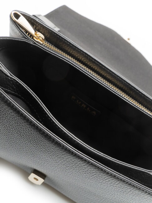 CAMPIONARIO - DAFNE  Bolso de mano, con bandolera negro - Bolsos Mujer