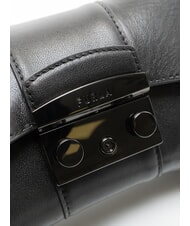 FURLA CAMPIONARIO - METROPOLIS Mini bolso de hombro negro - Bolsos Mujer - 3