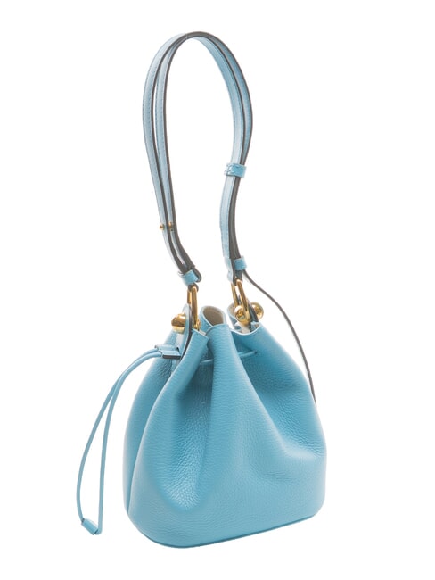 CAMPIONARIO - SFERA  Mini bolso de cuero tipo cubo cobalto - Bolsos Mujer