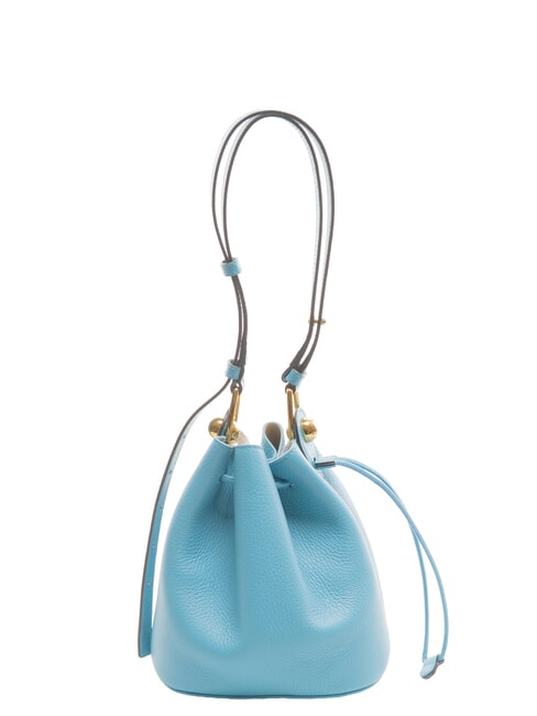 CAMPIONARIO - SFERA  Mini bolso de cuero tipo cubo cobalto - Bolsos Mujer