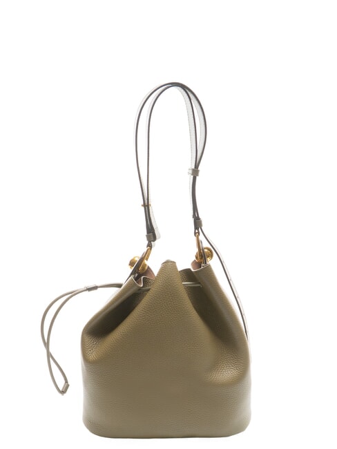 CAMPIONARIO - SFERA Bolso de cubo de cuero sabio - Bolsos Mujer