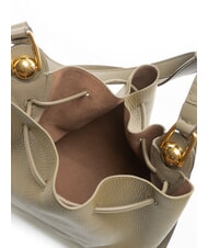 FURLA CAMPIONARIO - SFERA Bolso de cubo de cuero sabio - Bolsos Mujer - 4