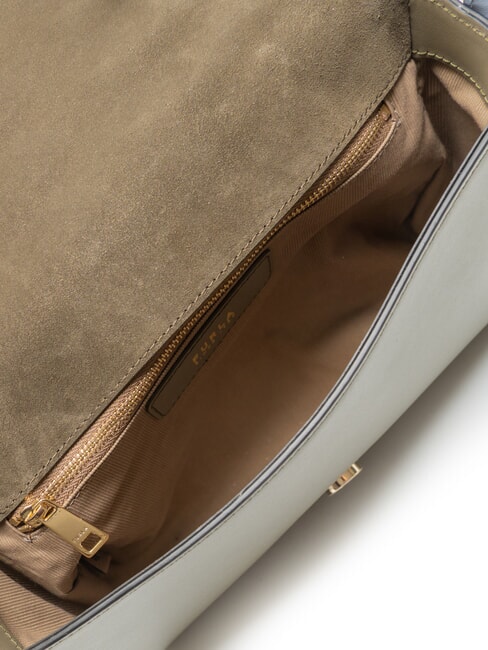 CAMPIONARIO - RIVA Bolso de hombro, piel nube+salvia - Bolsos Mujer