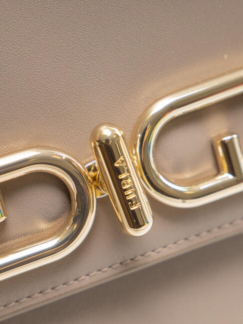 CAMPIONARIO - METI Bolso de hombro estuco gris - Bolsos Mujer