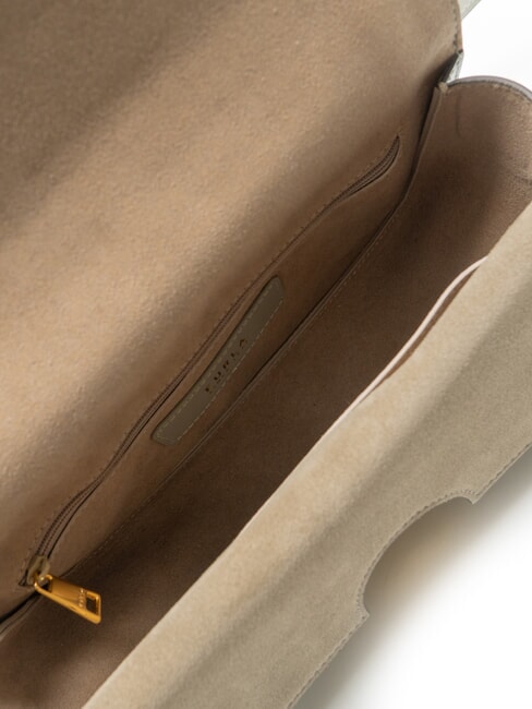 CAMPIONARIO - SFERA  Bolso de hombro de piel agaveb - Bolsos Mujer