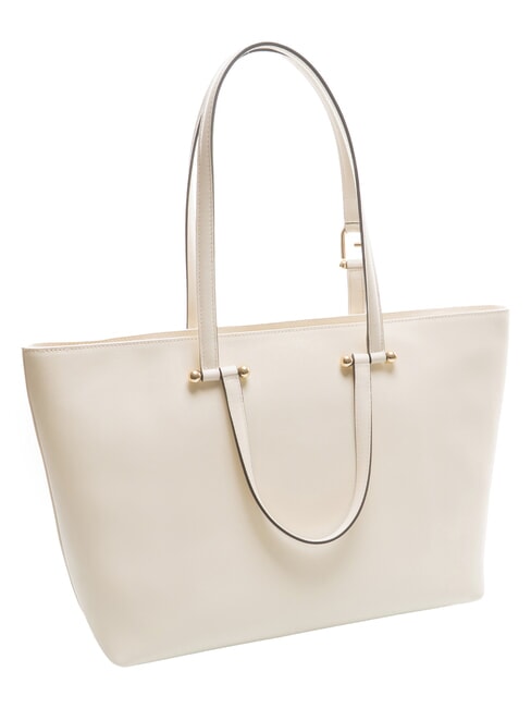 CAMPIONARIO - DUETTO Bolso de mano / bolso de hombro crema+avena int. - Bolsos Mujer