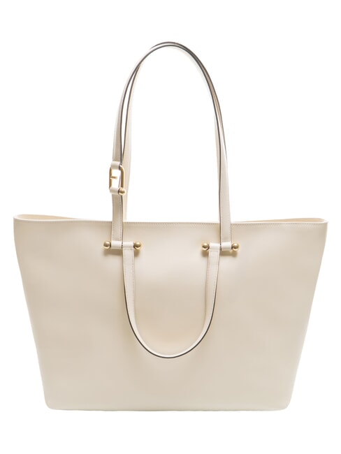 CAMPIONARIO - DUETTO Bolso de mano / bolso de hombro crema+avena int. - Bolsos Mujer