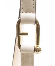 FURLA CAMPIONARIO - DUETTO Bolso de mano / bolso de hombro crema+avena int. - Bolsos Mujer - 4