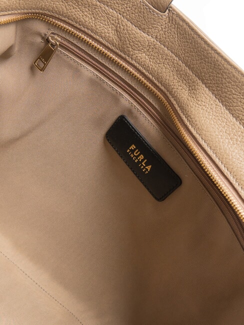 SFERA  Bolso de compras de cuero gris - Bolsos Mujer