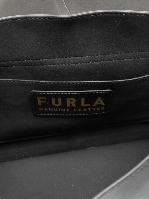 CAMPIONARIO - FLOW Bolso de hombro de piel negro - Bolsos Mujer