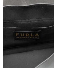 FURLA CAMPIONARIO - FLOW Bolso de hombro de piel negro - Bolsos Mujer - 5