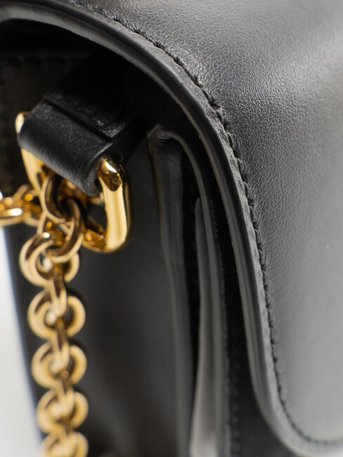 CAMPIONARIO - SFERA Mini bolso de piel. Bolso de hombro. negro - Bolsos Mujer