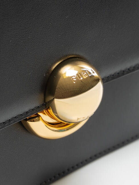 SFERA  Mini bolso de hombro, en piel negro - Bolsos Mujer