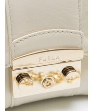 FURLA CAMPIONARIO - METROPOLIS REMIX Bolso de hombro micro Malvavisco - Bolsos Mujer - 3