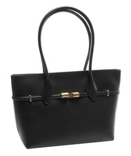 FURLA CAMPIONARIO - GOCCIA  Bolso de compras de cuero negro - Bolsos Mujer - 2