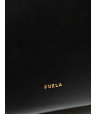FURLA GOCCIA  Bolso de compras de cuero negro - Bolsos Mujer - 5