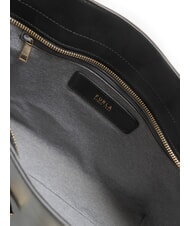 FURLA CAMPIONARIO - GOCCIA  Bolso de compras de cuero negro - Bolsos Mujer - 6