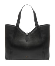FURLA CAMPIONARIO - GOCCIA  Bolso de compras de cuero negro - Bolsos Mujer - 4