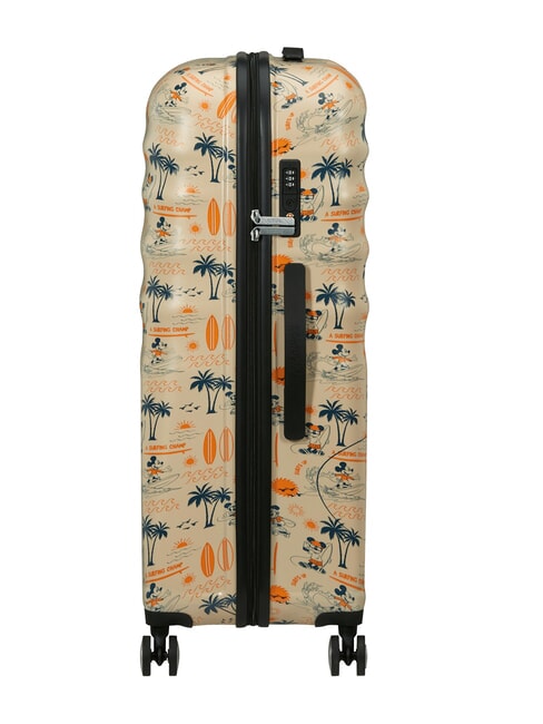 WAVEBREAKER DISNEY  Carro grande Mickey Super Surfista - Trolley R&iacute;gidos