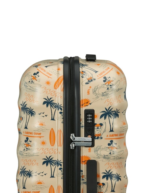 WAVEBREAKER DISNEY  Carro grande Mickey Super Surfista - Trolley R&iacute;gidos