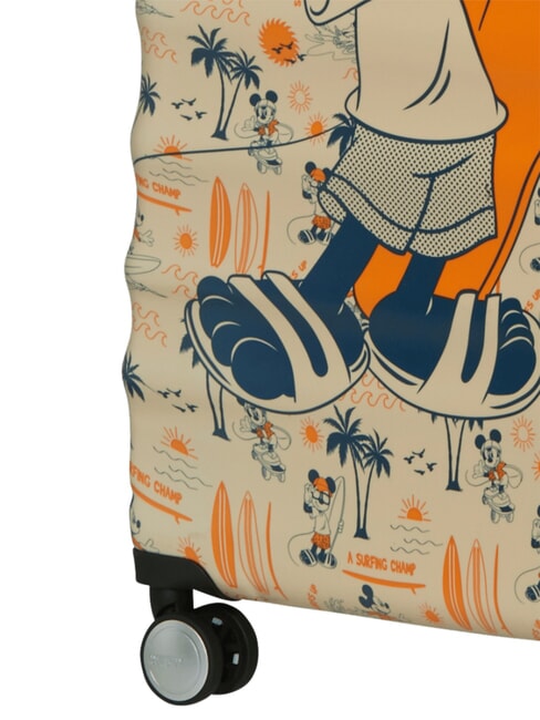 WAVEBREAKER DISNEY  Carro grande Mickey Super Surfista - Trolley R&iacute;gidos